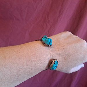 Turquoise Cuff Bangle Bracelet